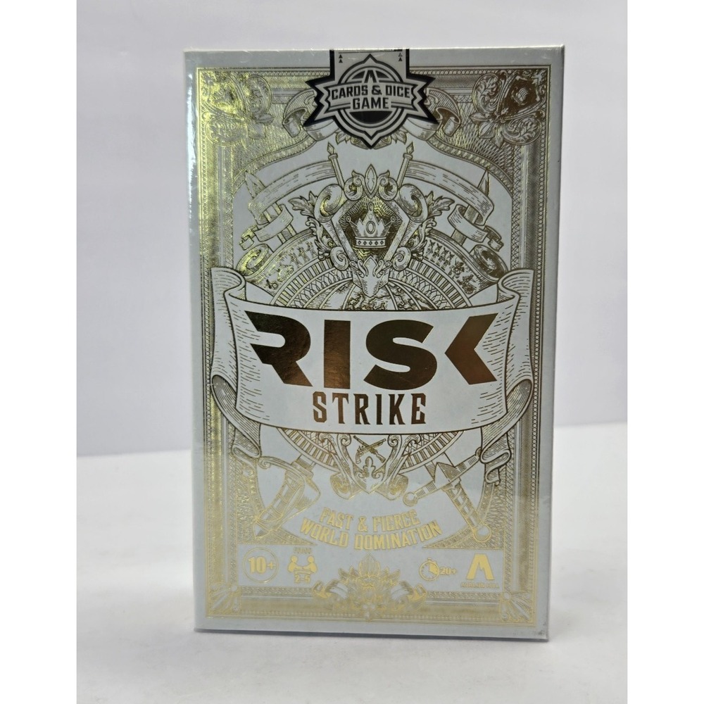 Risk Strike Fast & Fierce World Domination Cards/Dice Game Hasbro/Avalon Hill